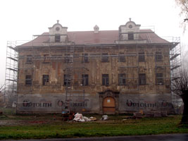 ocice pałac w trakcie